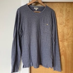 J crew striped Shirt TALL